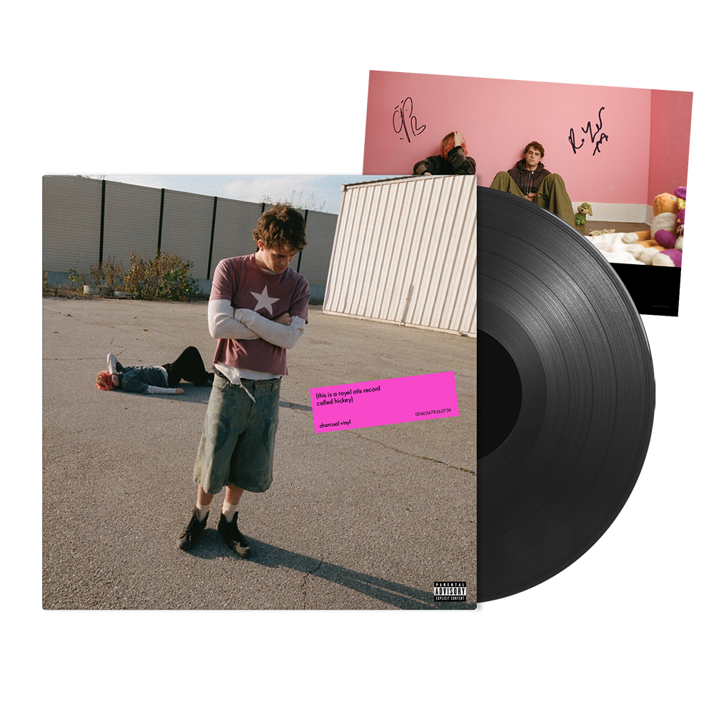 hickey) D2C Excl. Standard Signed Charcoal Vinyl - Royel Otis