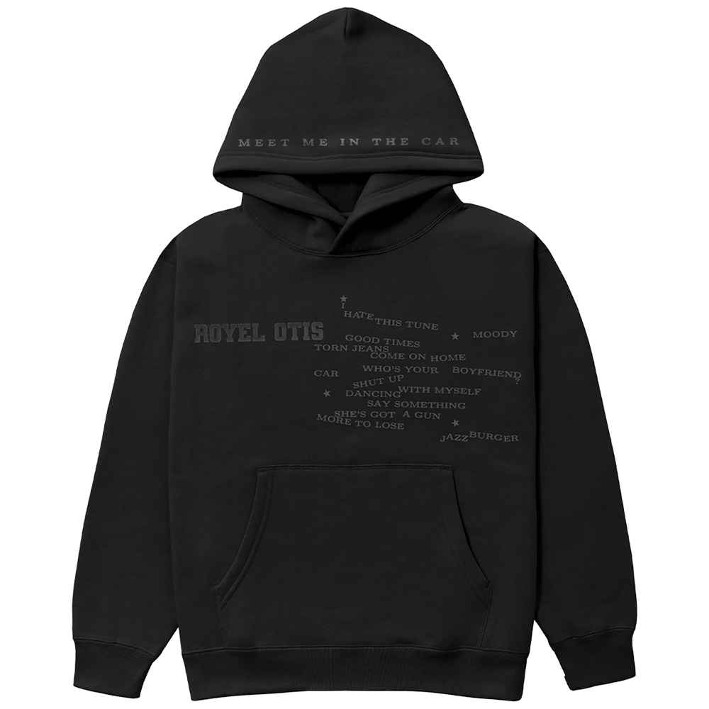 meet me in the car) North American tour hoodie - Royel Otis